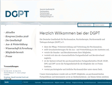 Tablet Screenshot of dgpt.de